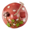 MUSHROOM COTTAGE BIRDHOUSE